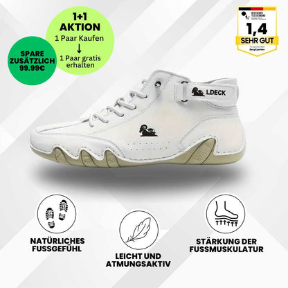 GRATIS Alpaca - ergonomischer, wasserdichter & schmerzlindernder Leder-Barfußschuh für das Frühjahr