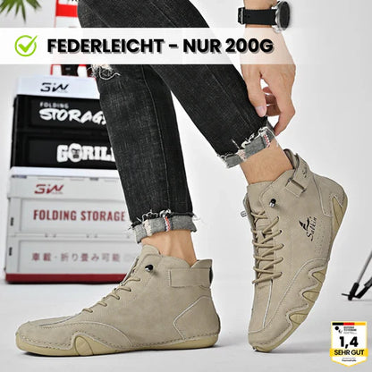 Alpaka – wasserdichte Leder-Barfußschuhe