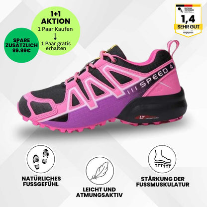 GRATIS OrthoTrekking IV - ergonomische schmerzlindernde Trekking u.- Wanderschuhe (2025)