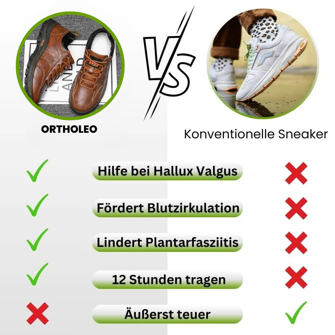 OrthoLeo – ergonomischer Unisex-Schuh