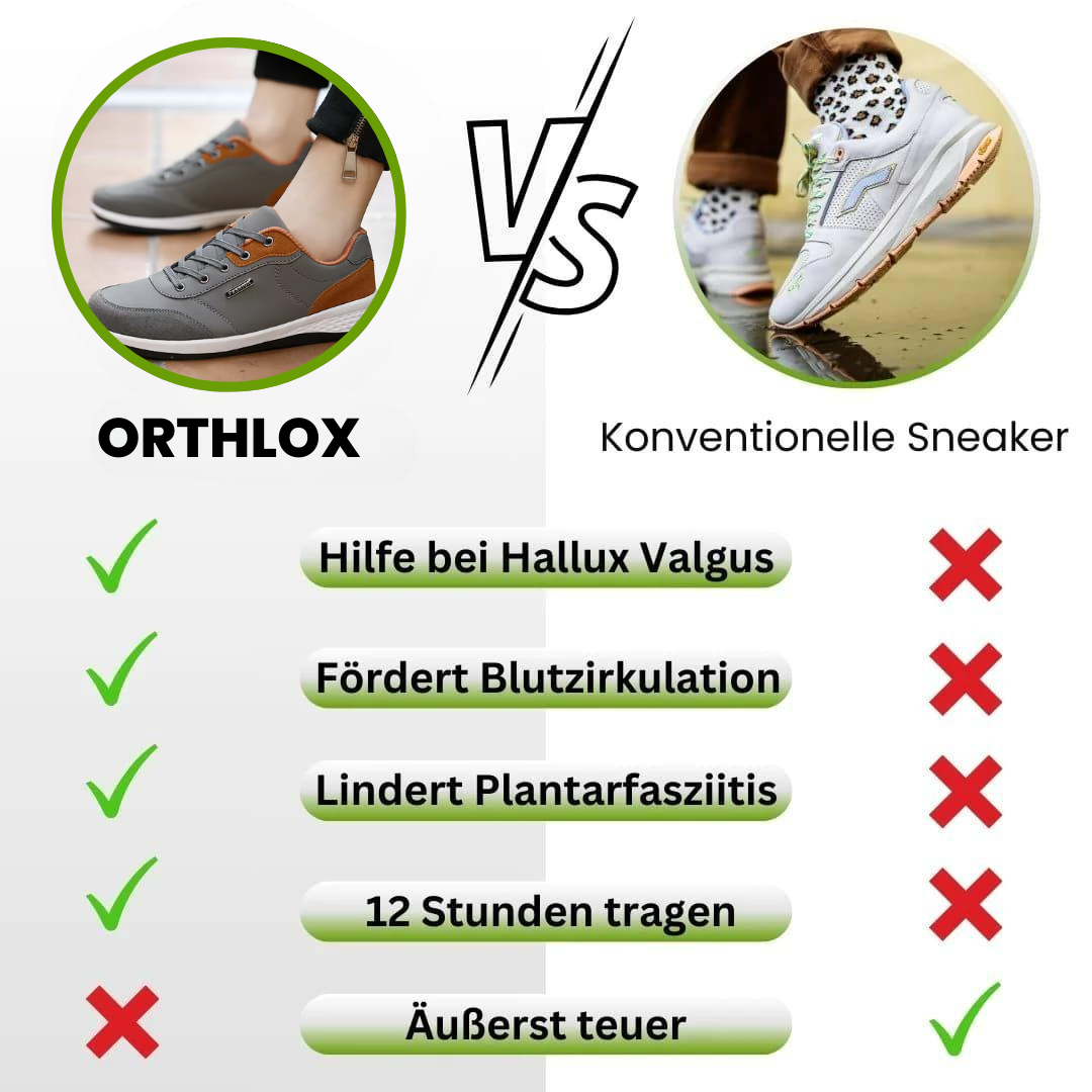 GRATIS OrthoX Pro - ergonomische schmerzlindernde Komfortschuhe - Unisex