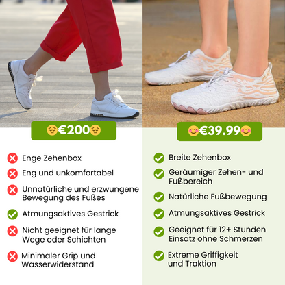 FloraX Pro – Ergonomische Barfußschuhe mit Schmerzlinderung