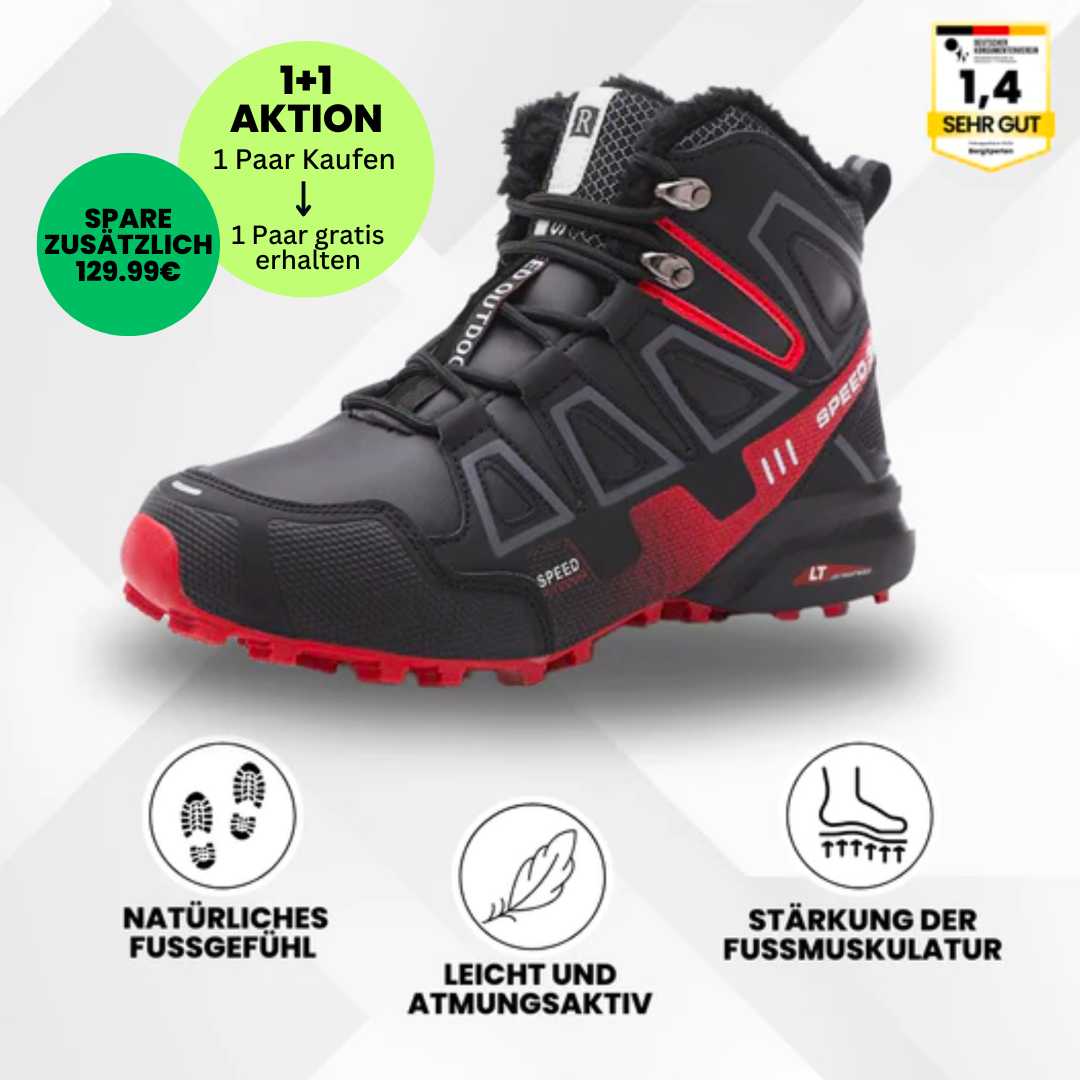 GRATIS OrthoTrekking Pro - ergonomische schmerzlindernde Trekking u.-Wanderschuhe