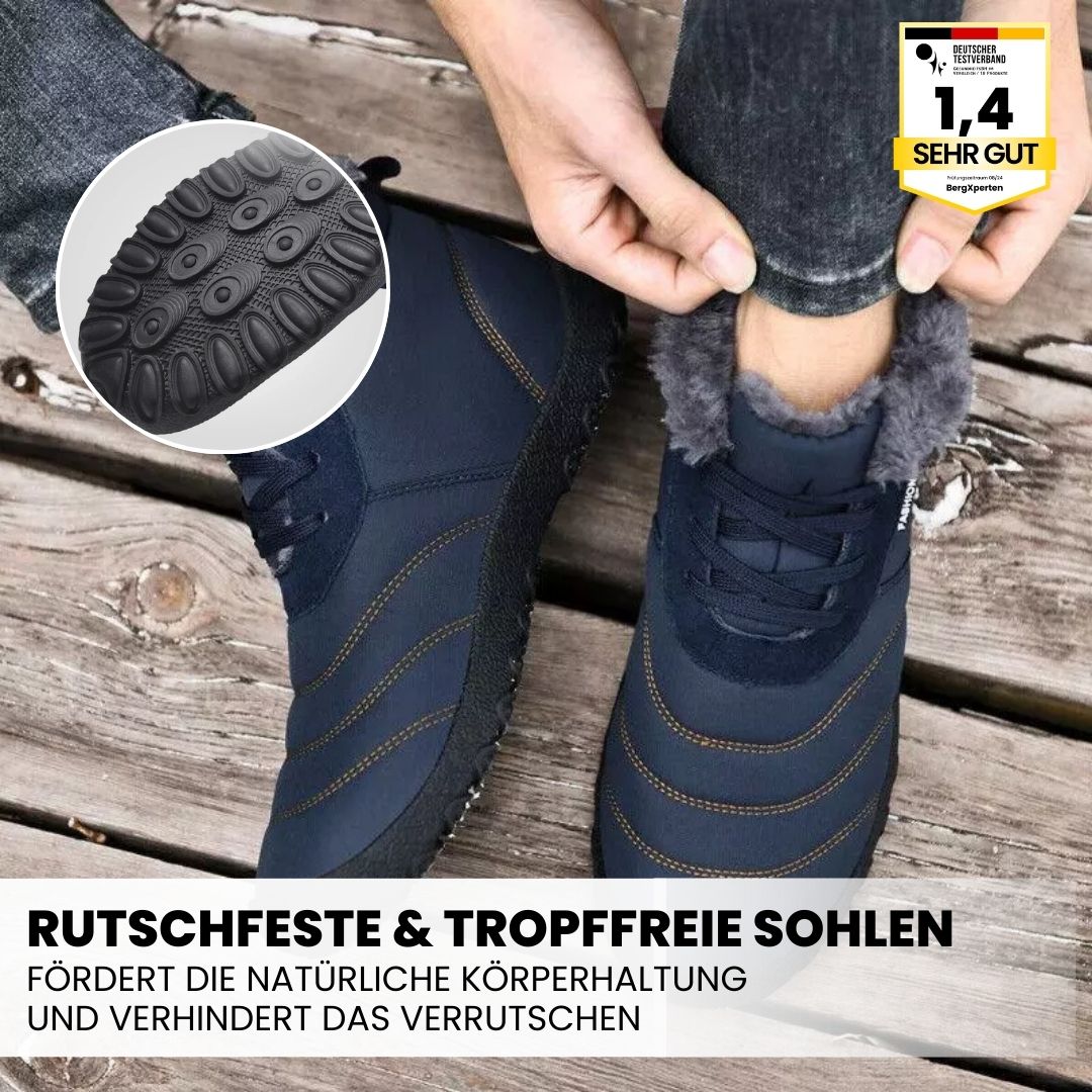 OrthoWarm – gefütterte, wasserabweisende Barfußschuhe