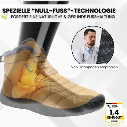 OrthoWarm – gefütterte, wasserabweisende Barfußschuhe