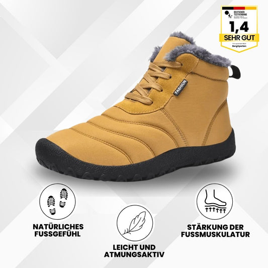 OrthoWarm – gefütterte, wasserabweisende Barfußschuhe