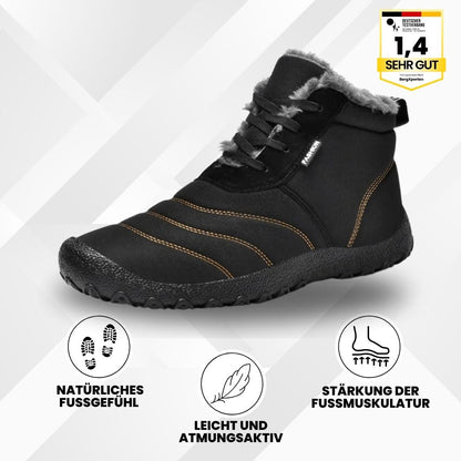 OrthoWarm – gefütterte, wasserabweisende Barfußschuhe