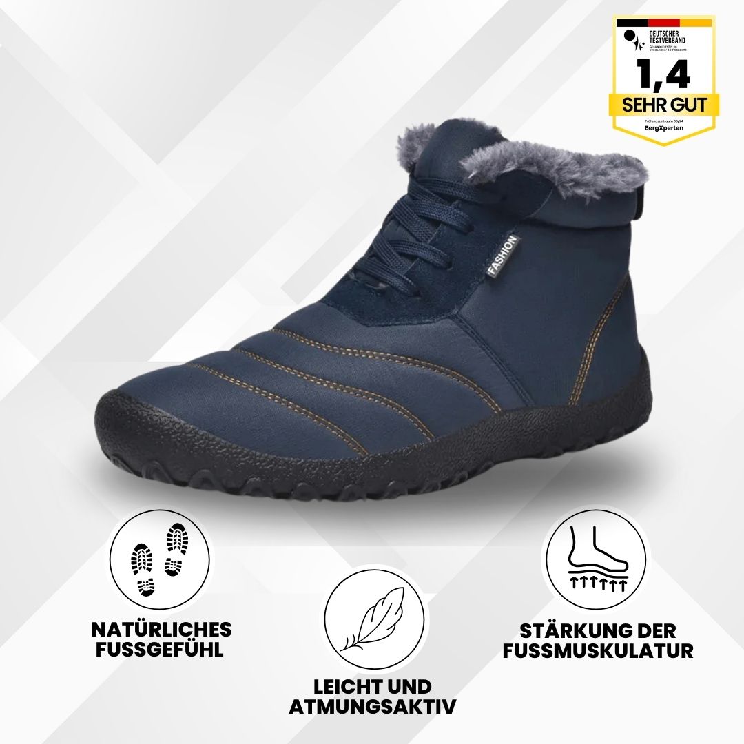 OrthoWarm – gefütterte, wasserabweisende Barfußschuhe