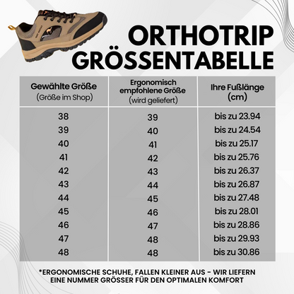 GRATIS OrthoTrip - ergonomische schmerzlindernde Komfortschuhe