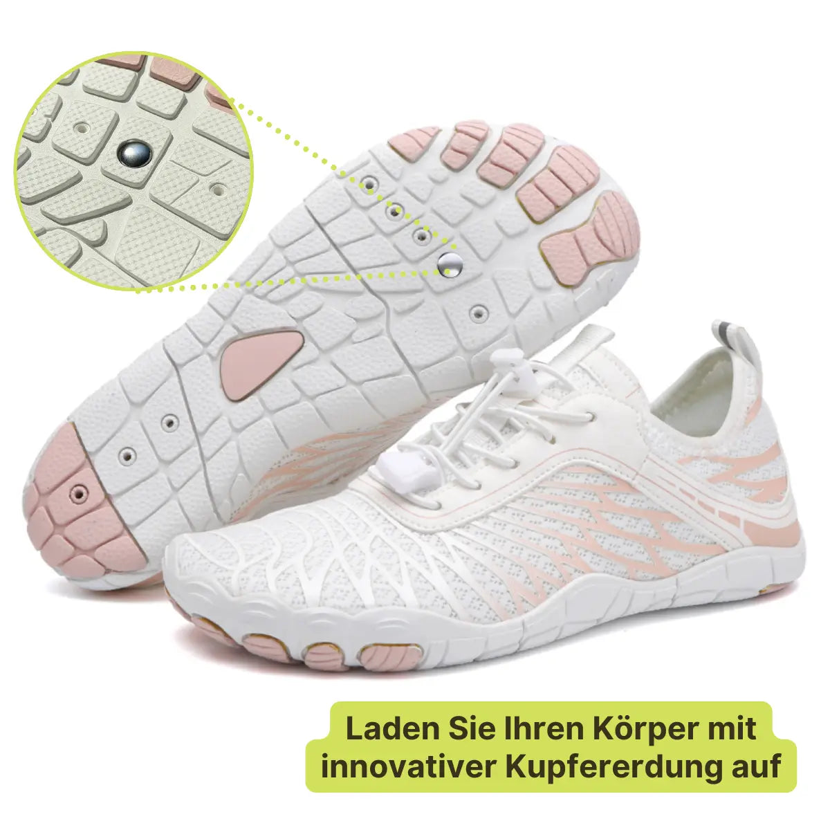 Motion Ground™ – Kupfer geerdete Barfußschuhe für natürliche Balance (Unisex)
