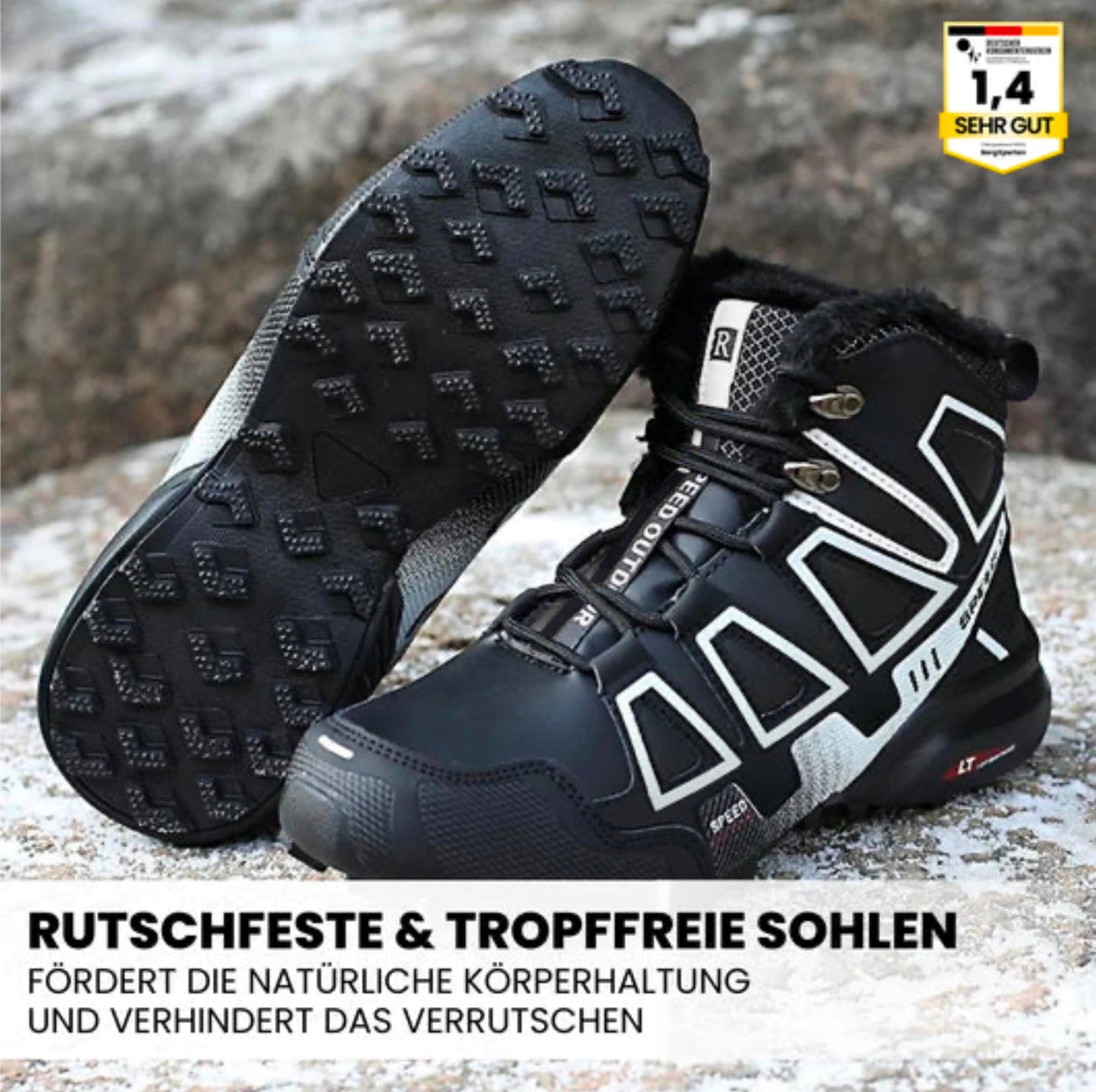 GRATIS OrthoTrekking Pro - ergonomische schmerzlindernde Trekking u.-Wanderschuhe