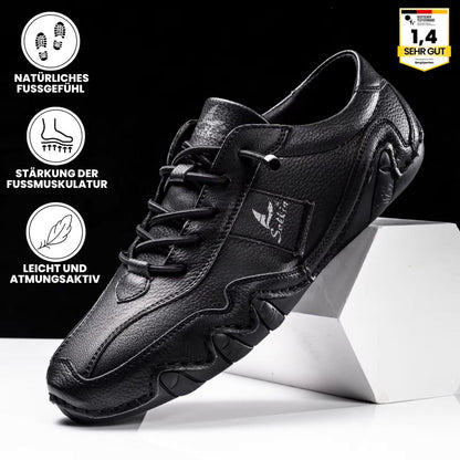 OrthoActive – wasserdichte Leder-Barfußschuhe