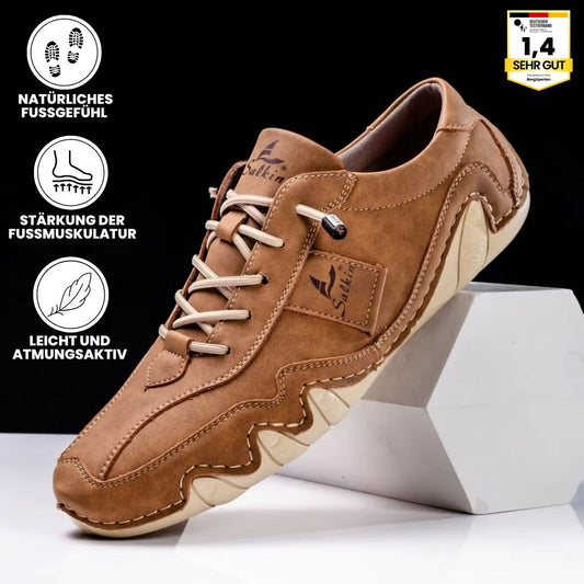 OrthoActive – wasserdichte Leder-Barfußschuhe