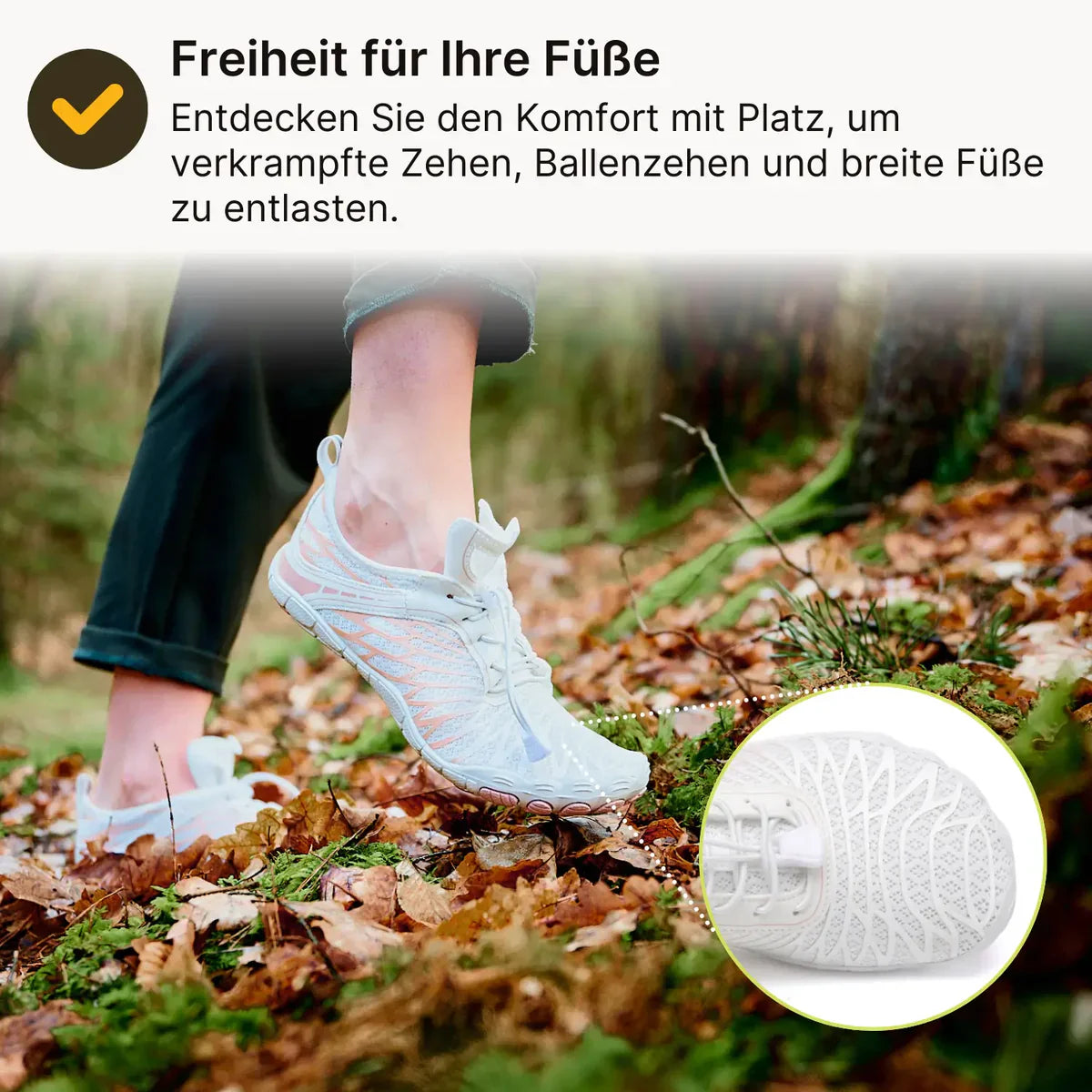 Motion Ground™ – Kupfer geerdete Barfußschuhe für natürliche Balance (Unisex)