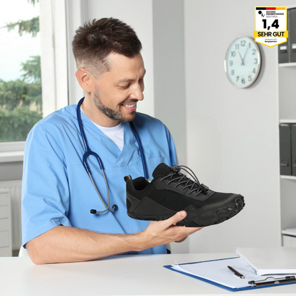GRATIS EarthWalk - orthopädischer & wasserdichter Barfußschuh für Herbst und Winter