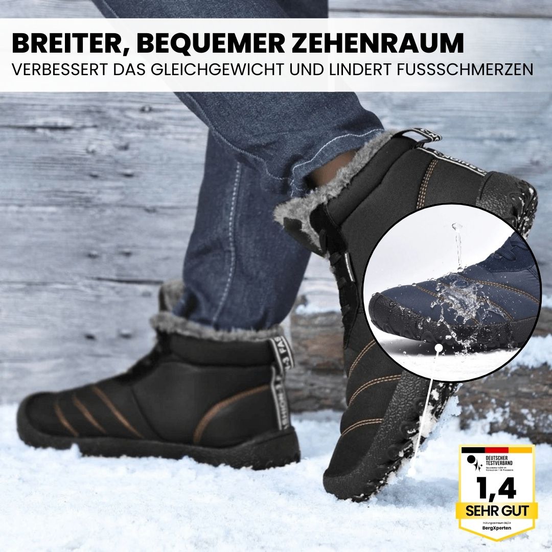 OrthoWarm – gefütterte, wasserabweisende Barfußschuhe