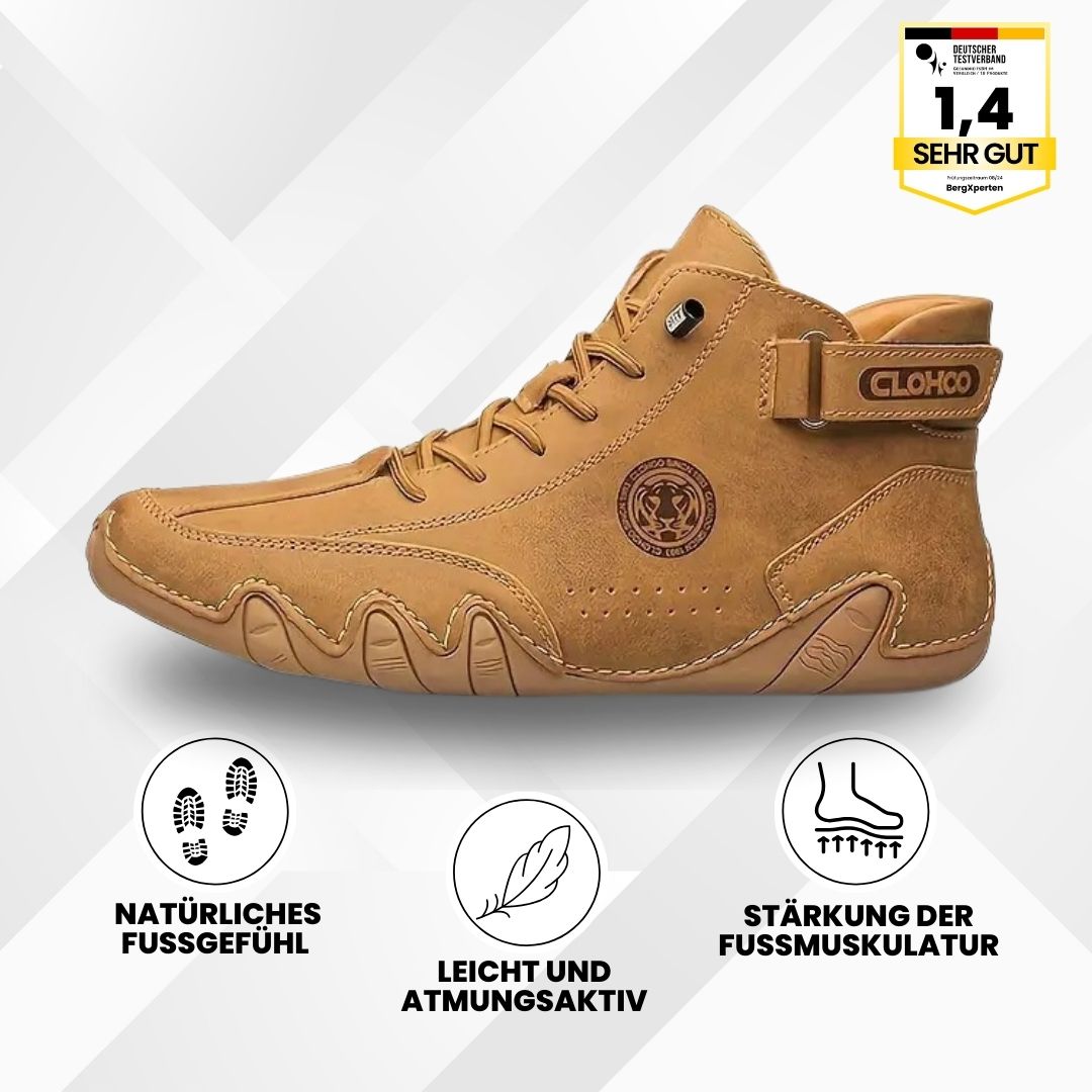 OrthoFree – wasserdichte Leder-Barfußschuhe