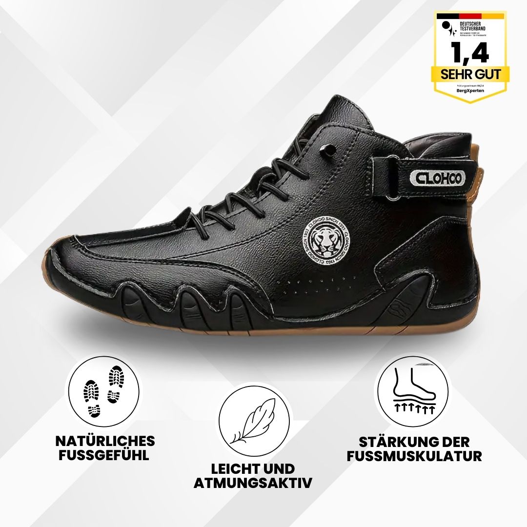 OrthoFree – wasserdichte Leder-Barfußschuhe