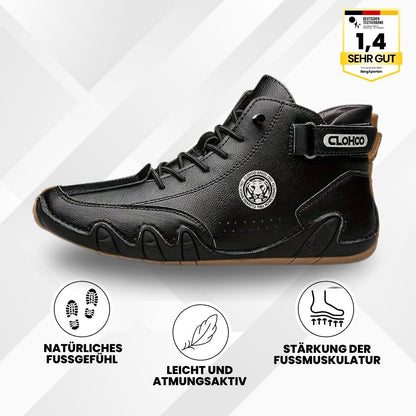 OrthoFree – wasserdichte Leder-Barfußschuhe