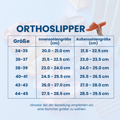 GRATIS Orthoslipper - das Original für maximalen Komfort